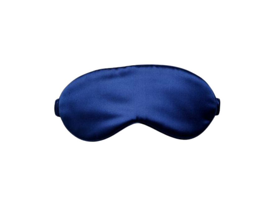 Navy Luxe sleep mask