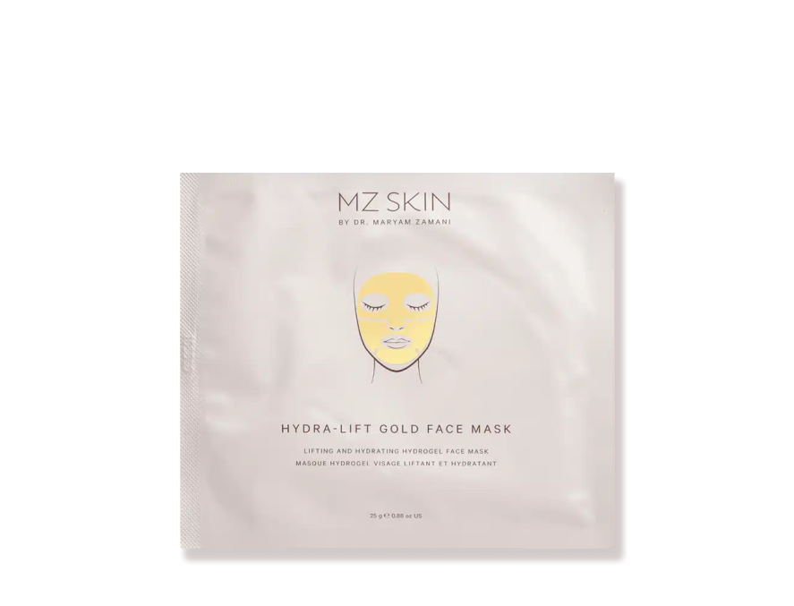 MZ SKIN Hidra-Lift zlatna maska za lice