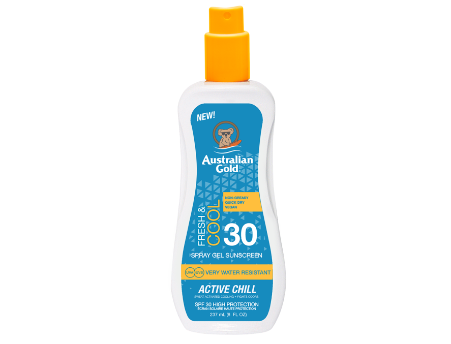 SPF 30 Spray Gel Active Chill